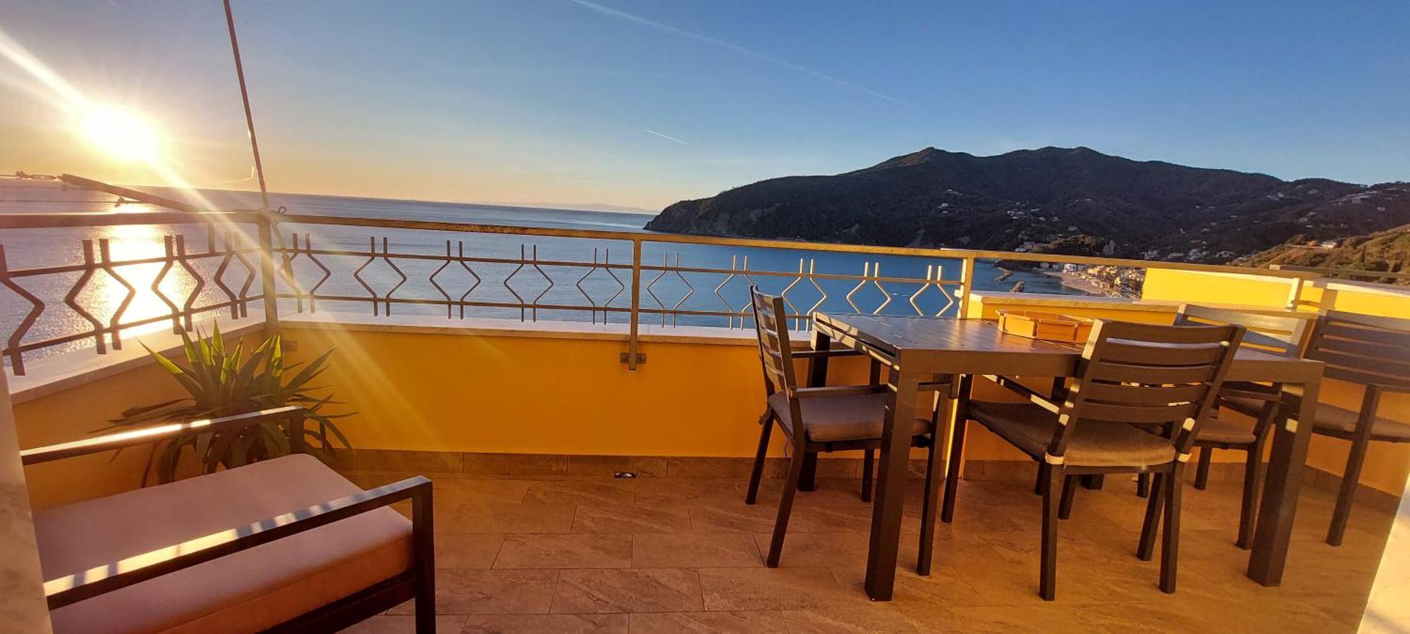 Appartamenti Enrica With Amazing View Moneglia Dış mekan fotoğraf